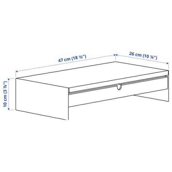 Masă de birou Ikea Trotten/Langfjall/Lappviken PAL/ White photo 4