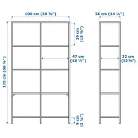 Etajeră Ikea Vittsjo Black-Brown / PAL photo 6