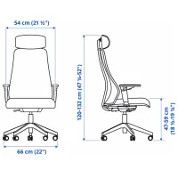 Masă de birou Ikea Trotten/Matchspel PAL/ White photo 7