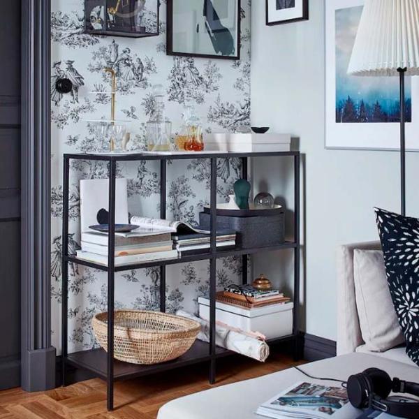 Etajeră Ikea Vittsjo Black-Brown / PAL photo 5