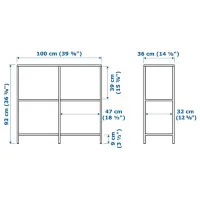 Etajeră Ikea Vittsjo Black-Brown / PAL photo 6