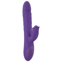 Вибратор Sweet Smile Thrusting & Rotating Пурпурный