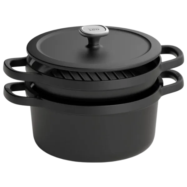 Кастрюля BergHOFF Graphite 5.7л Чугун / Черный photo 2 Кастрюля BergHOFF Graphite 5.7л Чугун / Черный photo 2