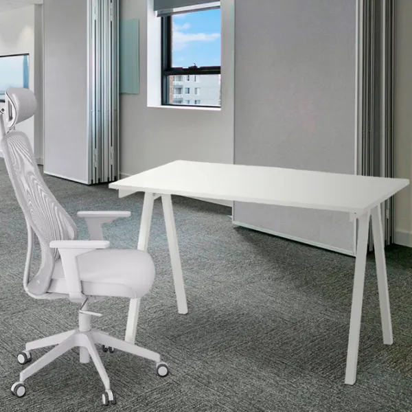 Masă de birou Ikea Trotten/Matchspel PAL/ White photo 2