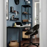 Стеллаж Ikea Vittsjo Black-Brown / ДСП photo 2
