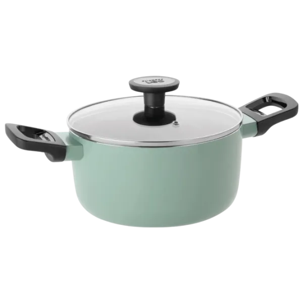 Кастрюля BergHOFF Leo-Sage 2.9л Алюминий / Зеленый photo 1 Кастрюля BergHOFF Leo-Sage 2.9л Алюминий / Зеленый photo 1