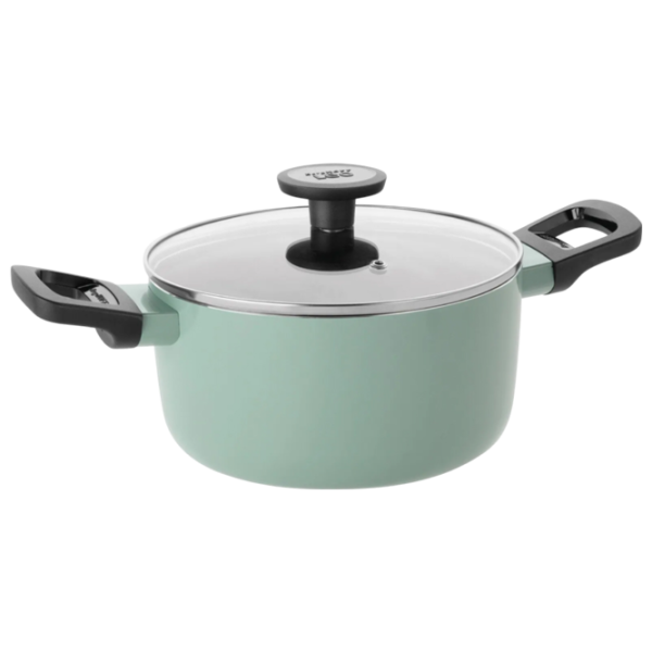 Кастрюля BergHOFF Leo-Sage 2.9л Алюминий / Зеленый photo 1 Кастрюля BergHOFF Leo-Sage 2.9л Алюминий / Зеленый photo 1