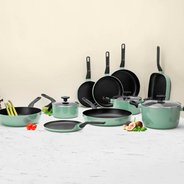 Кастрюля BergHOFF Leo-Sage 2.9л Алюминий / Зеленый photo 3 Кастрюля BergHOFF Leo-Sage 2.9л Алюминий / Зеленый photo 3