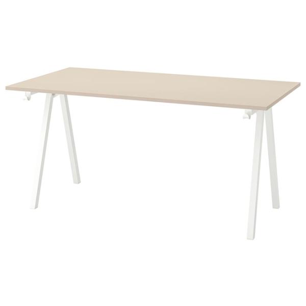 Masă de birou Ikea Trotten/Matchspel PAL/ White photo 6