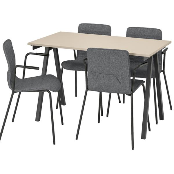 Masă de birou Ikea Trotten/Laktare PAL/ Brown photo 1