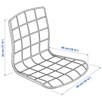 Офисный стол Ikea Trotten/Laktare ДСП/ Коричневый photo 4