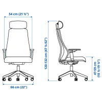 Офисный стол Ikea Huvudspelare/Matchspel ДСП/ Белый photo 6