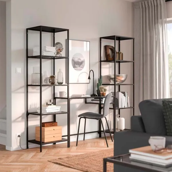 Etajeră Ikea Vittsjo Black-Brown / PAL photo 2 Etajeră Ikea Vittsjo Black-Brown / PAL photo 2