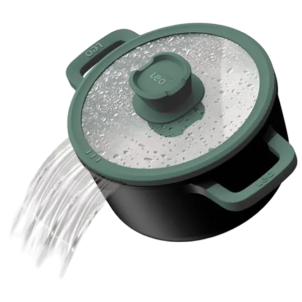 Cratiță BergHOFF Leo Forest 2.7l Aluminiu / Black photo 4 Cratiță BergHOFF Leo Forest 2.7l Aluminiu / Black photo 4