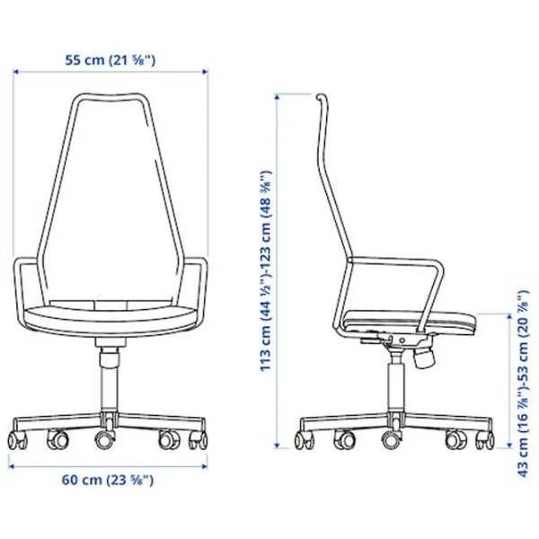 Masă de birou Ikea Huvudspelare PAL/ Black photo 7