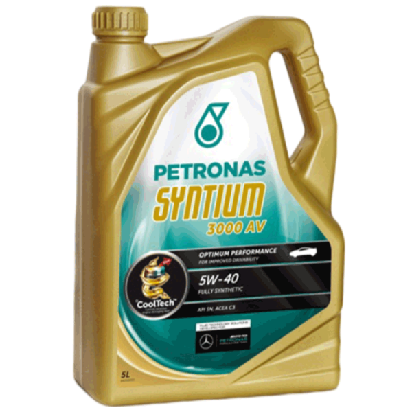 Ulei de motor PETRONAS SYNTIUM 3000 AV 5W-40 5l sintetic photo 1