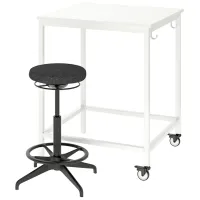 Masă de birou Ikea Trotten/Lidkullen PAL/ White