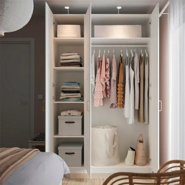 Dulap Ikea Pax/Tyssedal 150 x 60 x 236.4 / DSP / Alb photo 5 Dulap Ikea Pax/Tyssedal 150 x 60 x 236.4 / DSP / Alb photo 5