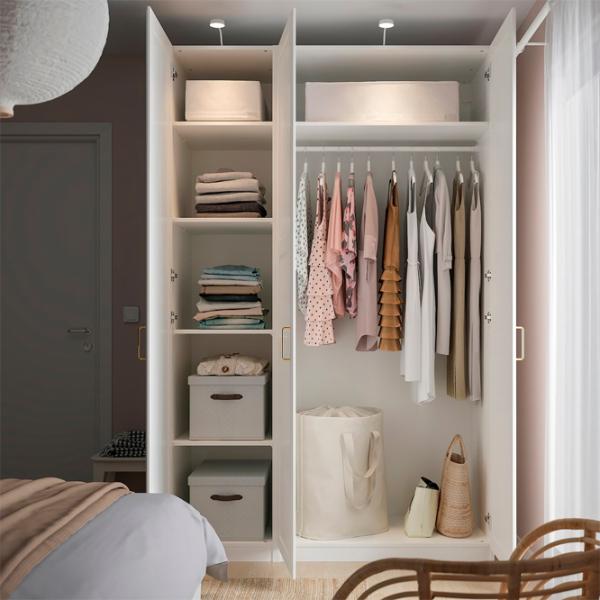 Dulap Ikea Pax/Tyssedal 150 x 60 x 236.4 / DSP / Alb photo 5 Dulap Ikea Pax/Tyssedal 150 x 60 x 236.4 / DSP / Alb photo 5