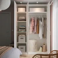 Dulap Ikea Pax/Tyssedal 150 x 60 x 236.4 / DSP / Alb photo 5