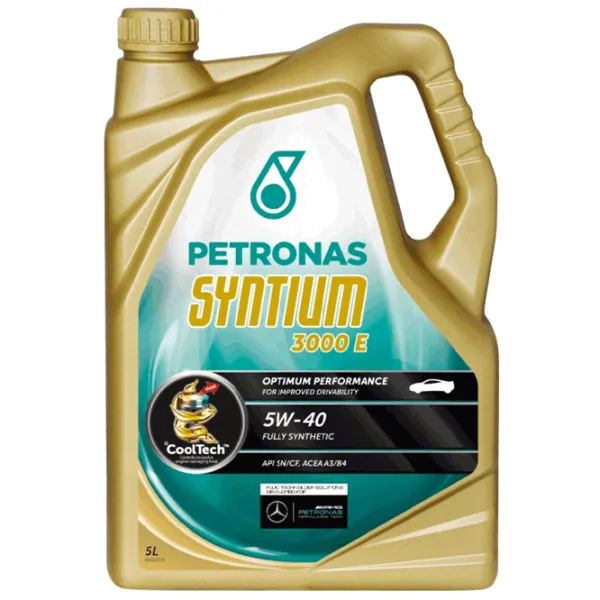 Ulei de motor PETRONAS SYNTIUM 3000 E 5W-40 5l sintetic photo 1