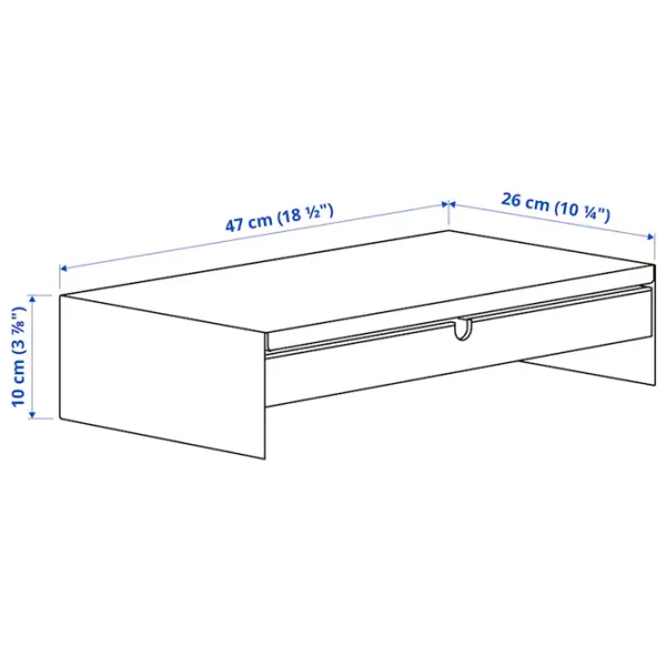 Masă de birou Ikea Trotten/Lidkullen/Besta/Lappviken PAL/ White photo 2