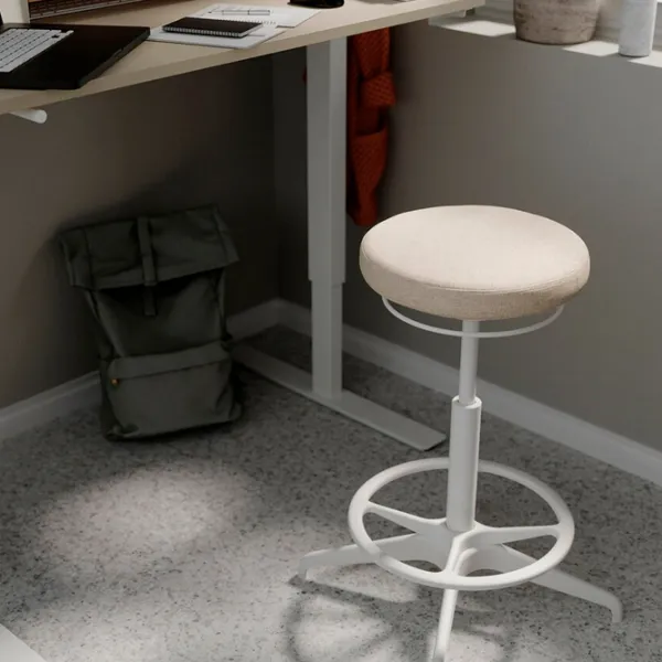 Masă de birou Ikea Trotten/Lidkullen/Besta/Lappviken PAL/ White photo 7