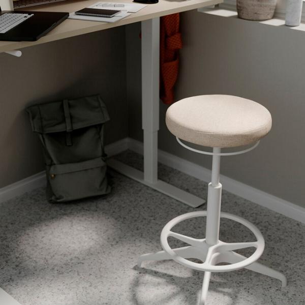 Masă de birou Ikea Trotten/Lidkullen/Besta/Lappviken PAL/ White photo 7