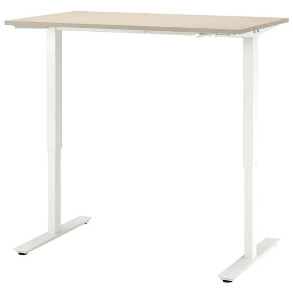 Masă de birou Ikea Trotten/Lidkullen/Besta/Lappviken PAL/ White photo 8