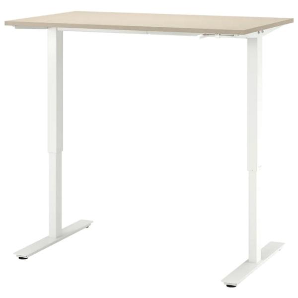 Masă de birou Ikea Trotten/Lidkullen/Besta/Lappviken PAL/ White photo 8