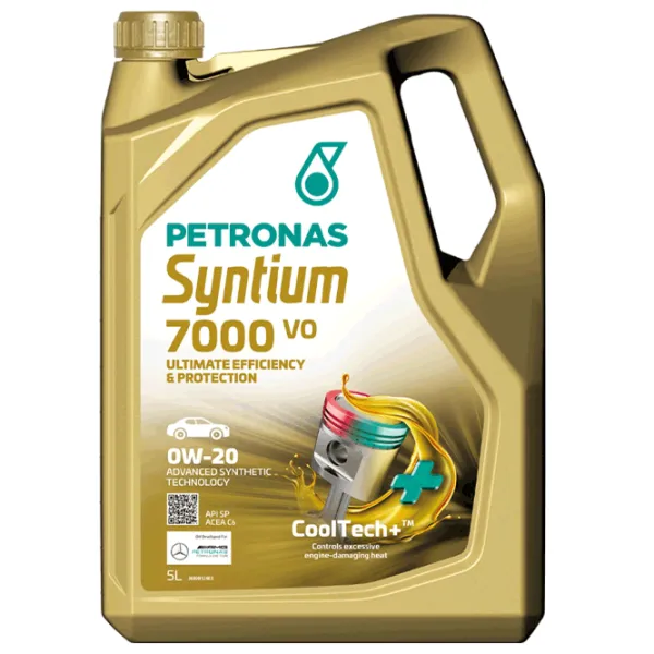 Ulei de motor PETRONAS SYNTIUM 7000 VO 0W-20 5l sintetic photo 1