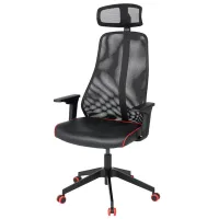 Masă de birou Ikea Fredde/Matchspel PAL/ Black photo 2