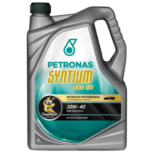 Моторное масло PETRONAS SYNTIUM 800 EU 10W-40 5л синтетическое photo 1