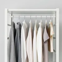 Стеллаж Ikea Elvarli Белый / МДФ photo 3