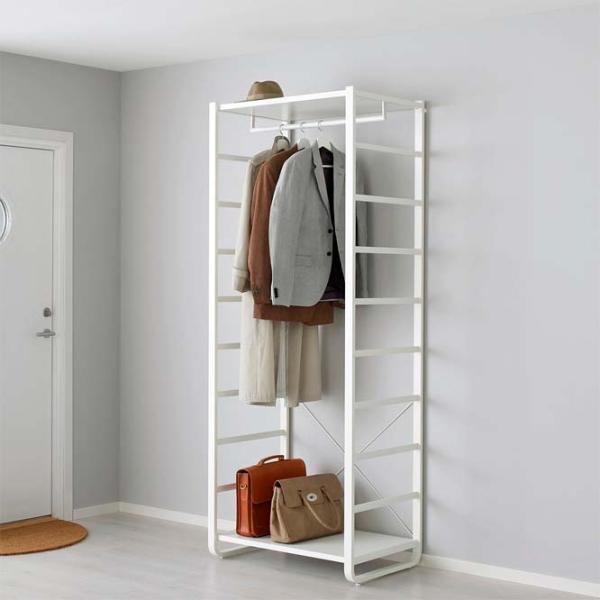 Стеллаж Ikea Elvarli Белый / МДФ photo 4 Стеллаж Ikea Elvarli Белый / МДФ photo 4