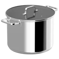 Кастрюля BergHOFF Helix 10л Нержавеющая сталь / Стальной