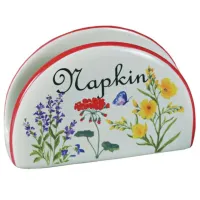 Салфетница Maestro Mr-20008-44  Керамика / Белый