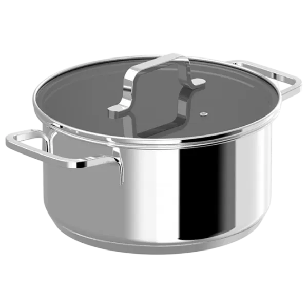 Cratiță BergHOFF Helix 6.6l Oțel inoxidabil / Steel photo 1 Cratiță BergHOFF Helix 6.6l Oțel inoxidabil / Steel photo 1