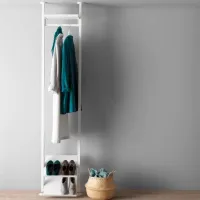 Etajeră Ikea Elvarli White / MDF photo 2