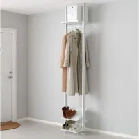 Etajeră Ikea Elvarli White / MDF photo 3