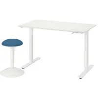 Masă de birou Ikea Trotten/Nilserik PAL/ White