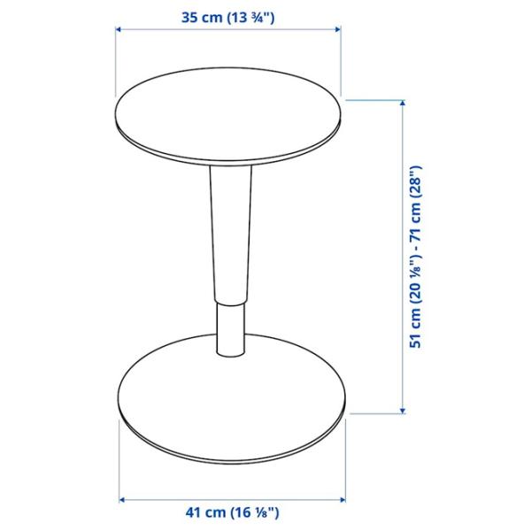 Masă de birou Ikea Trotten/Nilserik PAL/ White photo 6