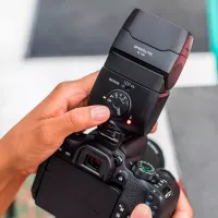Bliţ Canon Speedlite EL-100 Metal / Black photo 4