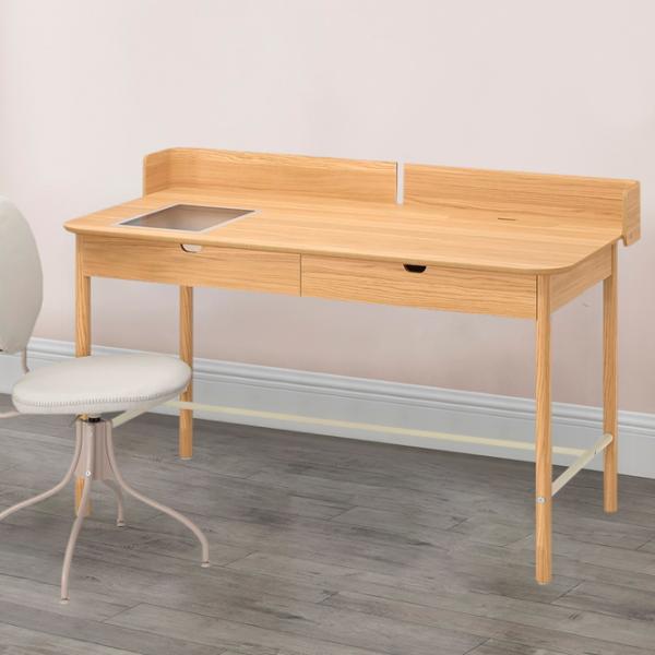 Masă de birou Ikea Ridspo/Bjorkberget PAL/ Brown photo 4