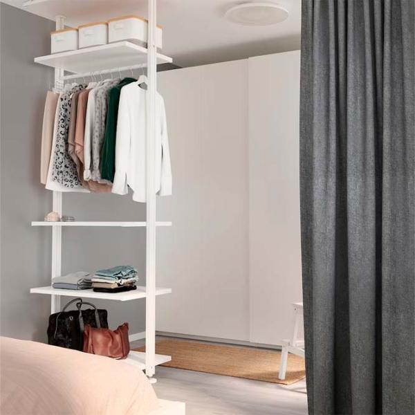 Etajeră Ikea Elvarli White / MDF photo 2 Etajeră Ikea Elvarli White / MDF photo 2