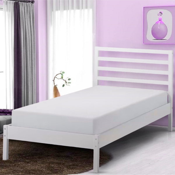 Pat Ikea Tarva/Luroy 90 x 200 cm / Masiv / White photo 2