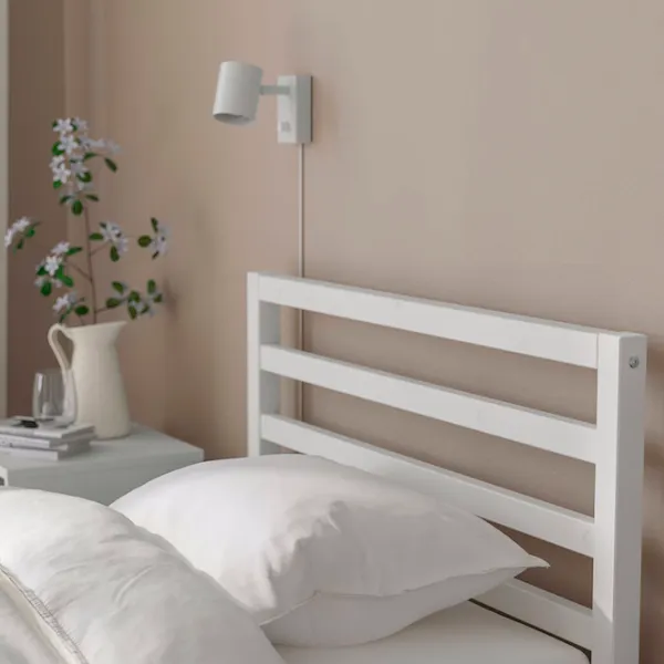 Pat Ikea Tarva/Luroy 90 x 200 cm / Masiv / White photo 4