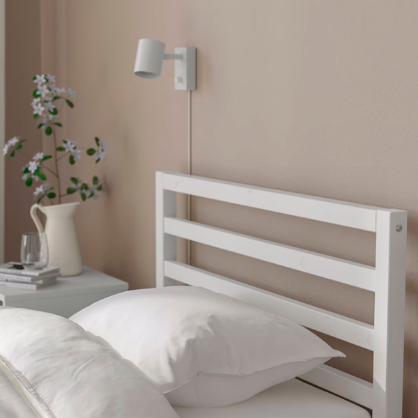 Pat Ikea Tarva/Luroy 90 x 200 cm / Masiv / White photo 4