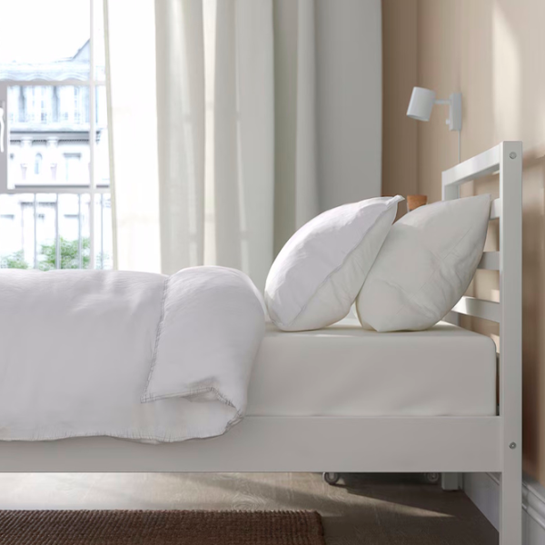 Pat Ikea Tarva/Luroy 90 x 200 cm / Masiv / White photo 6