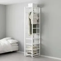 Etajeră Ikea Elvarli White / MDF photo 2